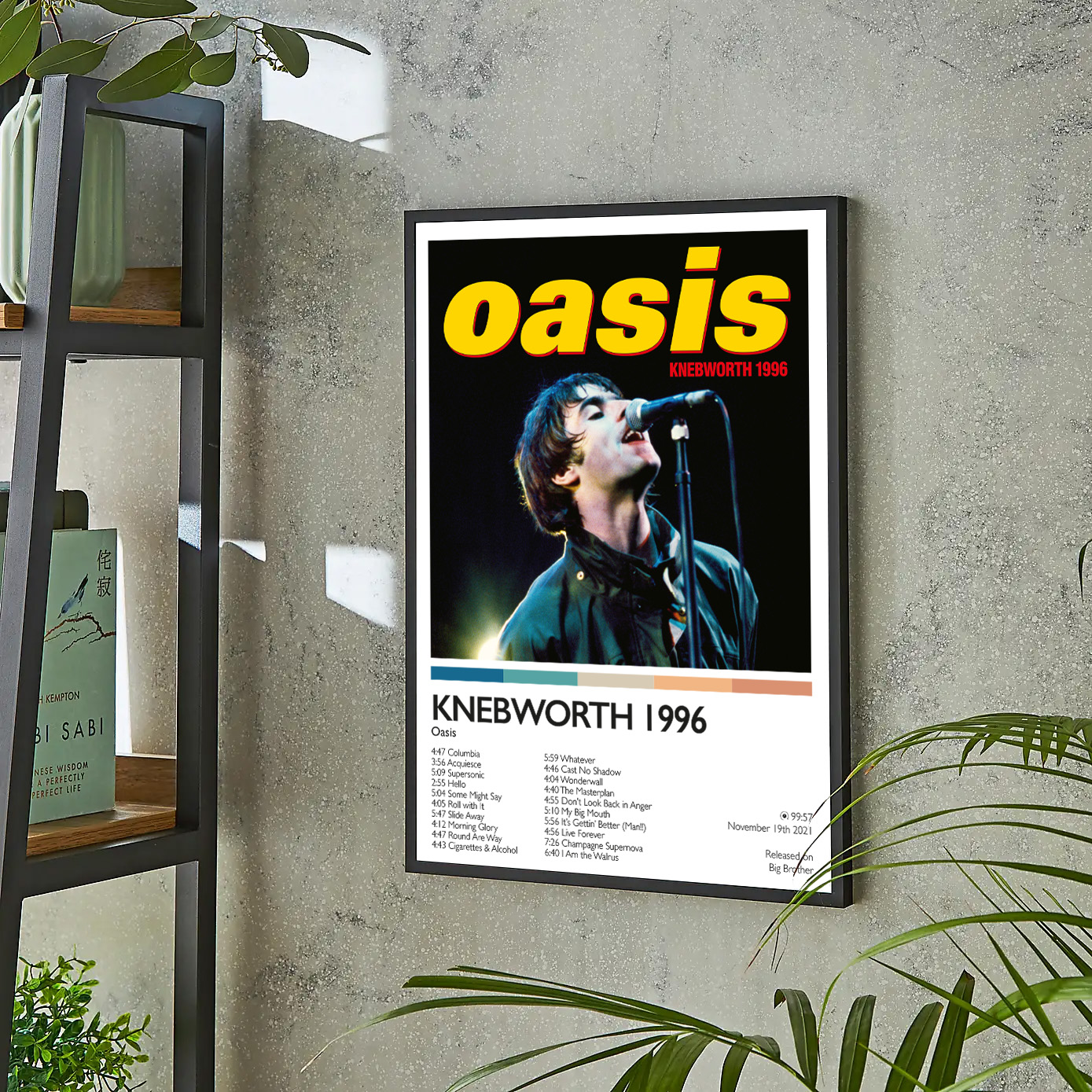 Wall hanging Knebworth 1996