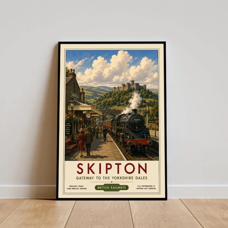 Travel Poster - Skipton